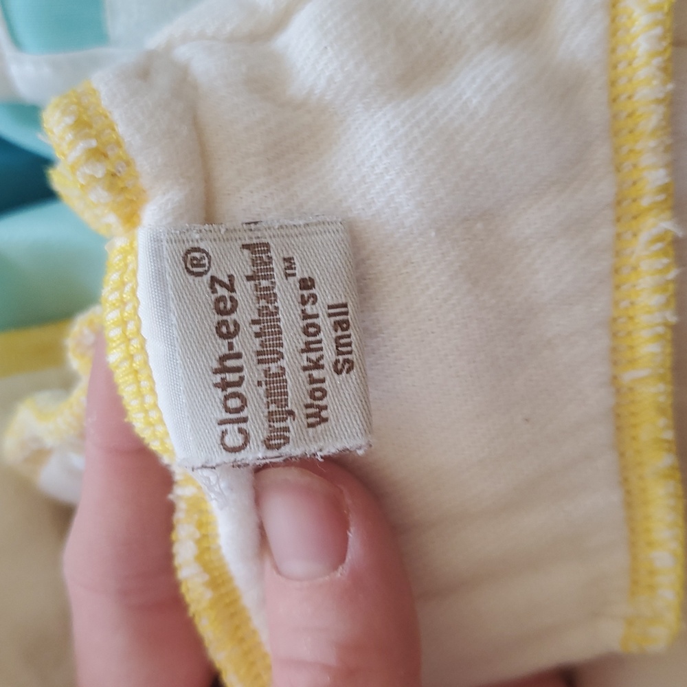 Cloth Diaper Lot 5 Pc Newborn/ 0-3 Mo - Picture 3 of 13